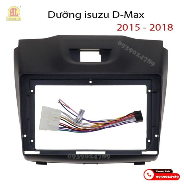 Mặt dưỡng màn hình Isuzu Dmax 2006-2023 24 Mặt dưỡng màn hình Isuzu Dmax 2006-2023