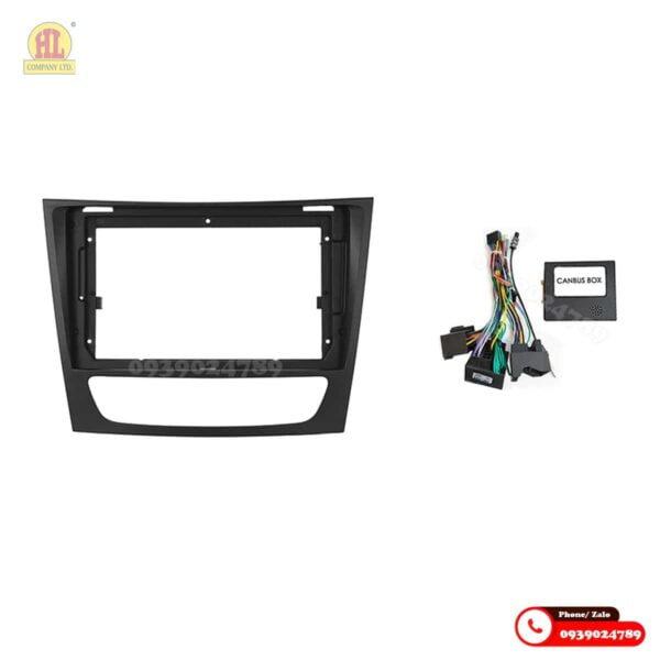 Mặt dưỡng màn hình Mercedes E W211 20 Mặt dưỡng màn hình Mercedes E W211