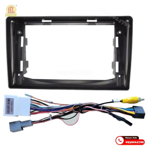 Mặt dưỡng màn hình Mitsubishi Zinger 2008-2013 18 Mặt dưỡng màn hình Mitsubishi Zinger 2008-2013