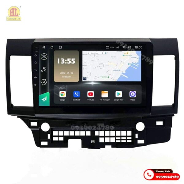 Mặt dưỡng màn hình Mitsubishi Lancer 2006-2016