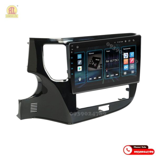 Mặt dưỡng màn hình Mitsubishi Outlander 2005-2023