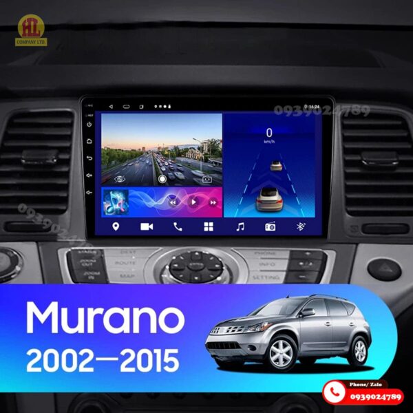 Mặt dưỡng màn hình Nissan Murano 2010-2014 22 Mặt dưỡng màn hình Nissan Murano 2010-2014