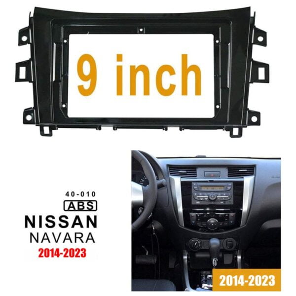 Mặt dưỡng màn hình Nissan Navara 2006-2023 30 Mặt dưỡng màn hình Nissan Navara 2006-2023
