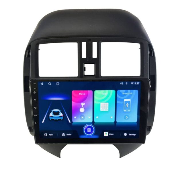 Mặt dưỡng màn hình Nissan Sunny 2010-2020 28 Mặt dưỡng màn hình Nissan Sunny 2010-2020