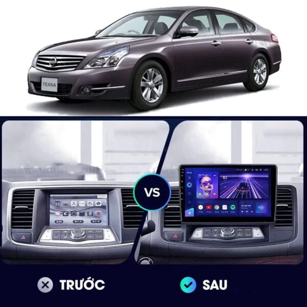 Mặt dưỡng màn hình Nissan Teana 2008-2020 28 Mặt dưỡng màn hình Nissan Teana 2008-2020