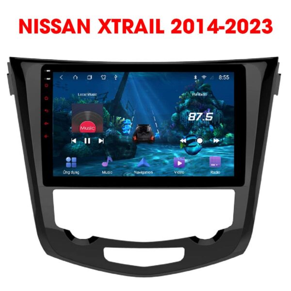 Mặt dưỡng màn hình Nissan Xtrail 2003-2023 26 Mặt dưỡng màn hình Nissan Xtrail 2003-2023