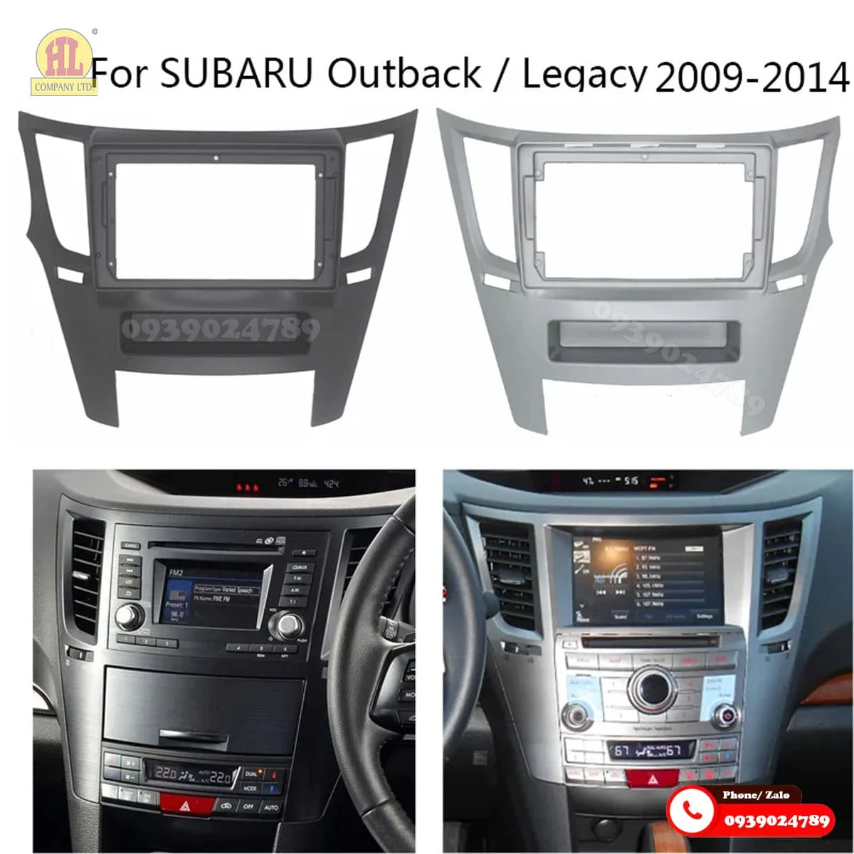 Mặt dưỡng màn hình Subaru Outback 2009-2020 40 Mặt dưỡng màn hình Subaru Outback