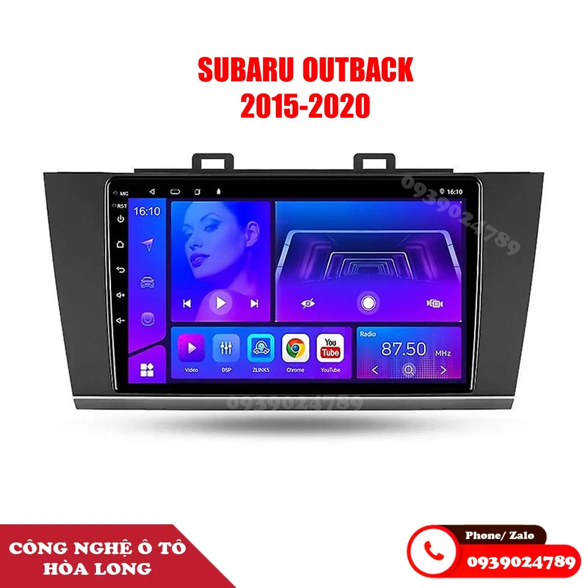 Mặt dưỡng màn hình Subaru Outback 2009-2020