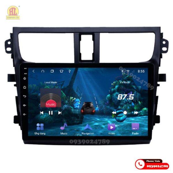 Mặt dưỡng màn hình Suzuki Celerio