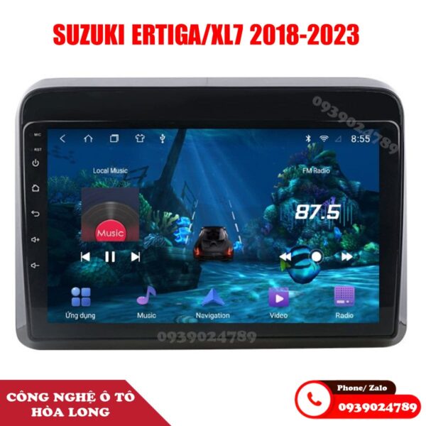 Mặt dưỡng màn hình Suzuki Ertiga XL7 2018-2023