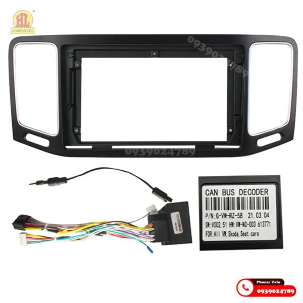 Mặt dưỡng màn hình Volkswagen Sharan