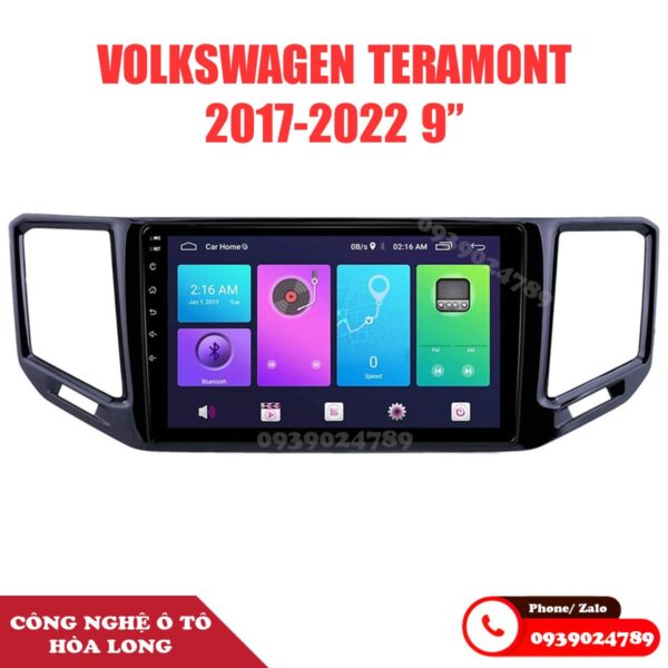 Mặt dưỡng màn hình Volkswagen Teramont 2017-2022