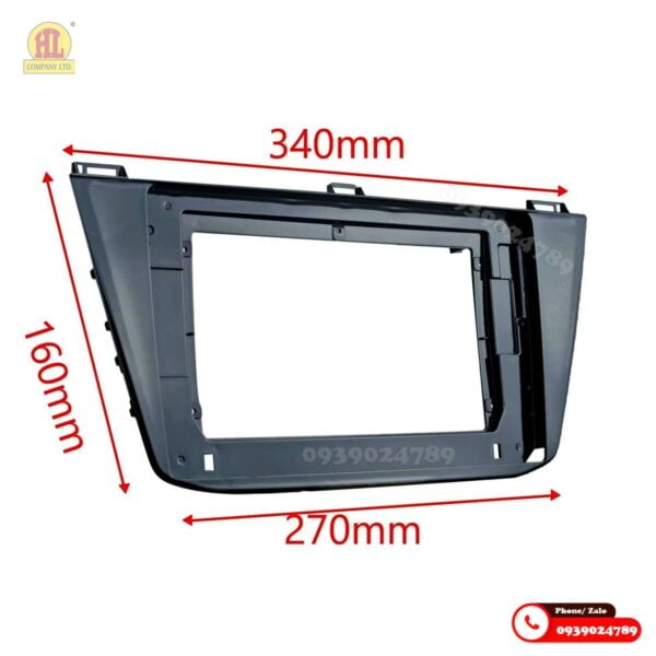 Mặt dưỡng màn hình Volkswagen Tiguan 2009-2018