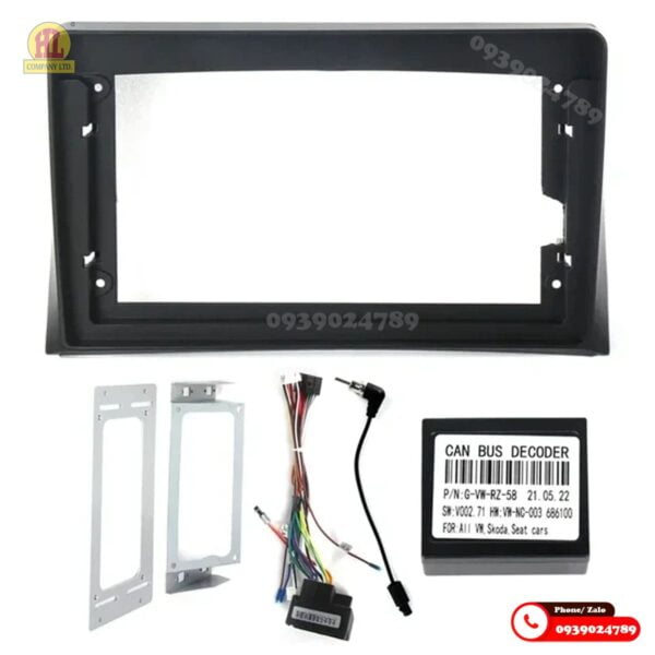 Mặt dưỡng màn hình Volkswagen Transporter