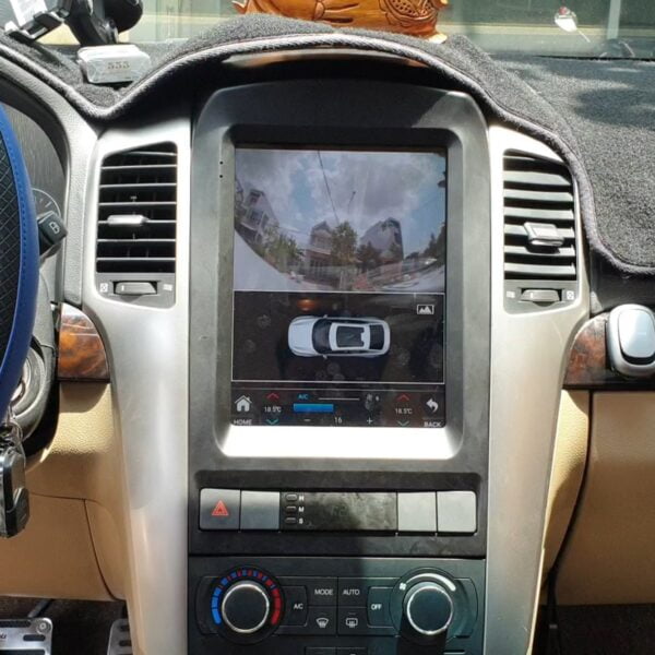 Mặt dưỡng màn hình Tesla Chevrolet Captiva 2008-2012 49 Mặt dưỡng màn hình Tesla Chevrolet Captiva 2008-2012