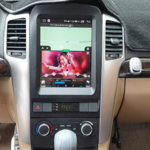 Mặt dưỡng màn hình Tesla Chevrolet Captiva 2008-2012 50 Mặt dưỡng màn hình Tesla Chevrolet Captiva 2008-2012