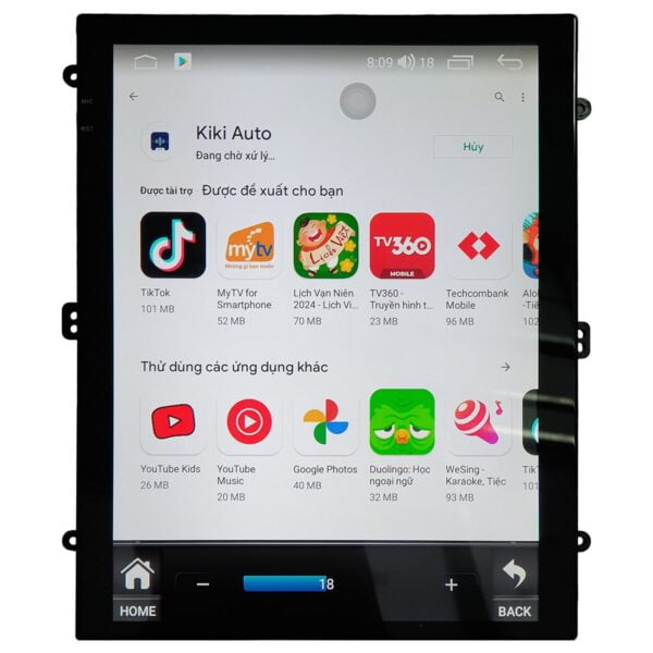 Mặt dưỡng màn hình Tesla Chevrolet Captiva 2008-2012 32 Mặt dưỡng màn hình Tesla Chevrolet Captiva 2008-2012