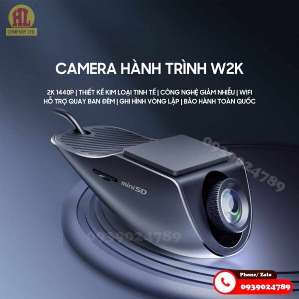 Camera hành trình ô tô W2K 44 Camera hành trình ô tô W2K