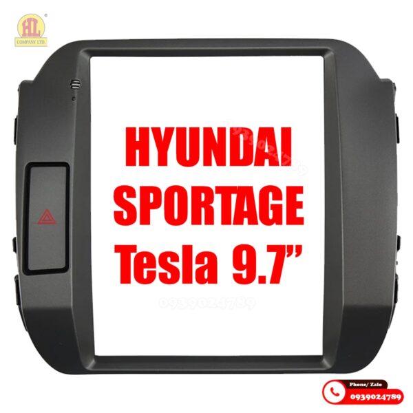 Mặt dưỡng màn hình Tesla 9.7 inch