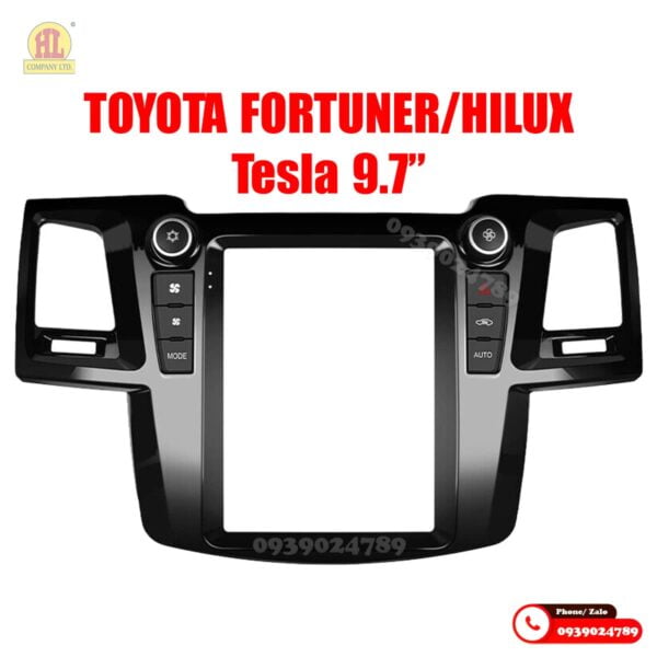 Mặt dưỡng màn hình Tesla 9.7 inch