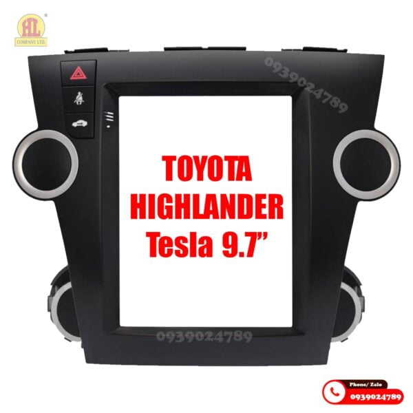 Mặt dưỡng màn hình Tesla 9.7 inch