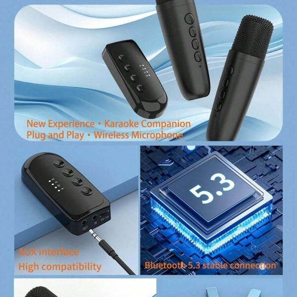 Micro Karaoke không dây DS-K1 Bluetooth 5.3 57 Micro Karaoke không dây DS-K1 Bluetooth 5.3