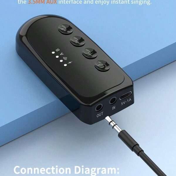 Micro Karaoke không dây DS-K1 Bluetooth 5.3 56 Micro Karaoke không dây DS-K1 Bluetooth 5.3