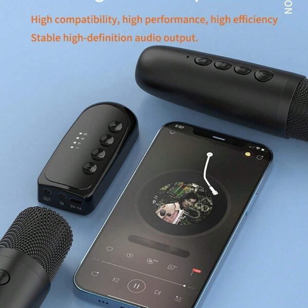 Micro Karaoke không dây DS-K1 Bluetooth 5.3 54 Micro Karaoke không dây DS-K1 Bluetooth 5.3