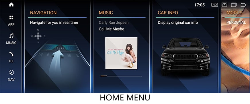 Màn hình Android BMW 5 Series(F10) 2010-2016