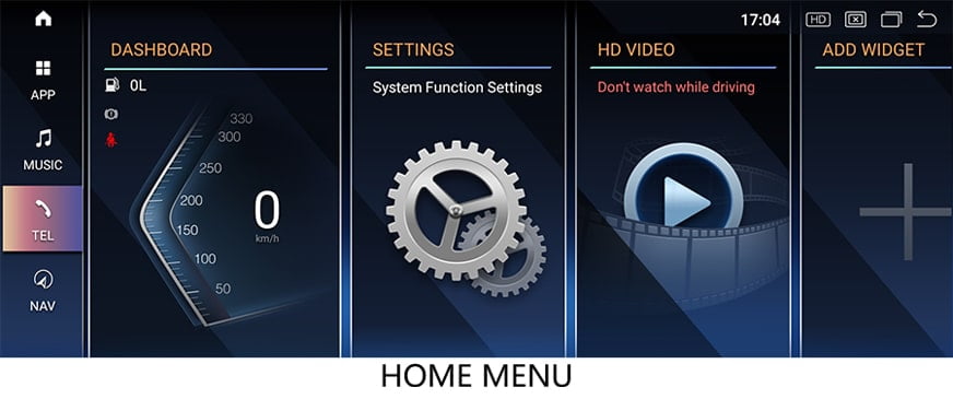 Màn hình Android BMW 5 Series(F10) 2010-2016