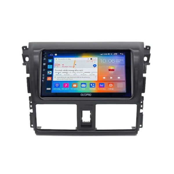 Mặt dưỡng màn hình Toyota Vios 2014 - 2017 14 Mặt dưỡng màn hình Toyota Vios 2014 - 2017