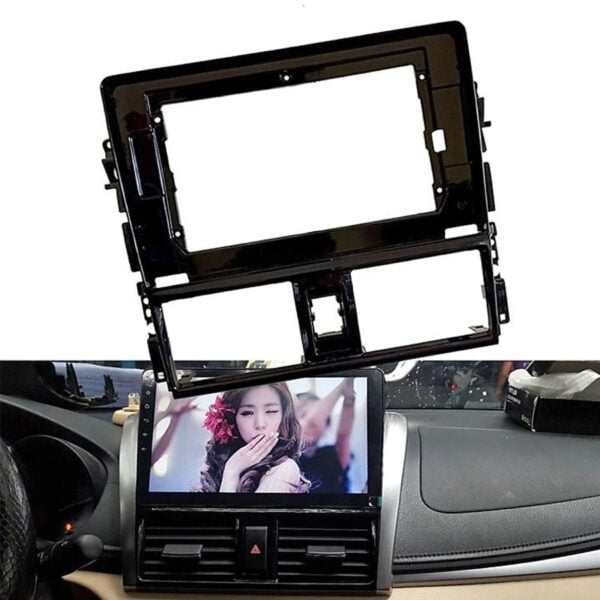 Mặt dưỡng màn hình Toyota Vios 2014 - 2017 19 Mặt dưỡng màn hình Toyota Vios 2014 - 2017