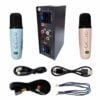Micro Karaoke ô tô 2 mic pin sạc âm thanh DSP cao cấp 13 Micro Karaoke ô tô 2 mic pin sạc âm thanh DSP cao cấp