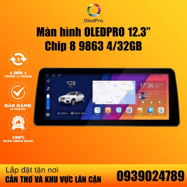 Màn hình android OLEDPRO P450 tặng VIETMAP S2 27 Màn hình Android Oledpro