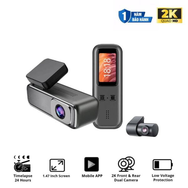 Camera hành trình Q6 ghi hình liên tục 24h
