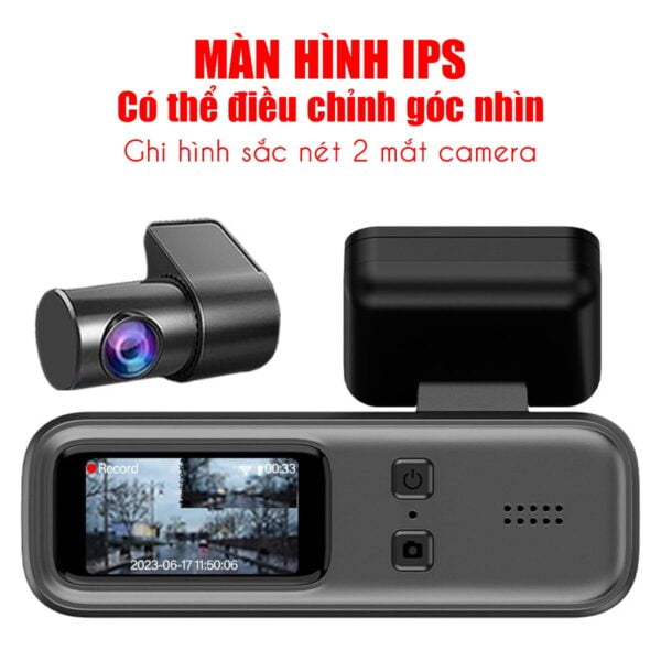 Camera hành trình Q6 ghi hình liên tục 24h