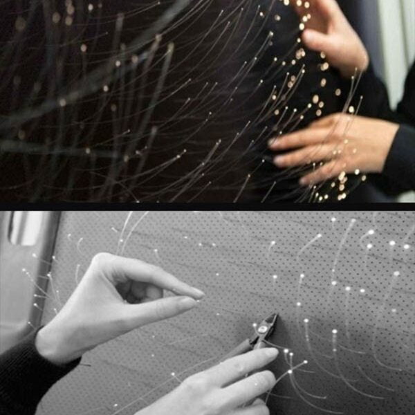 Bộ LED trần sao 18W đổi màu RGBW lấp lánh trang trí cho ô tô, trần nhà 50 Bộ LED trần sao 18W đổi màu RGBW lấp lánh trang trí cho ô tô, trần nhà