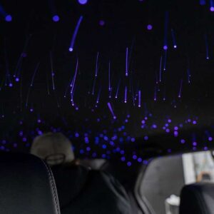 Bộ LED trần sao 18W đổi màu RGBW lấp lánh trang trí cho ô tô, trần nhà