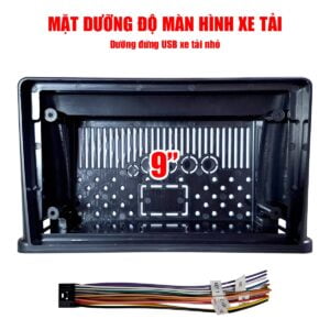 Mặt dưỡng xe tải độ chế màn Android 9 inch