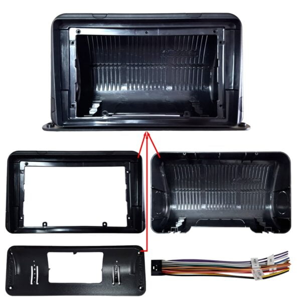 Mặt dưỡng xe tải độ chế màn Android 9 inch