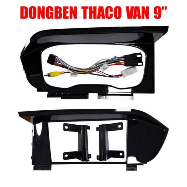 Mặt dưỡng xe tải độ chế màn Android 9 inch