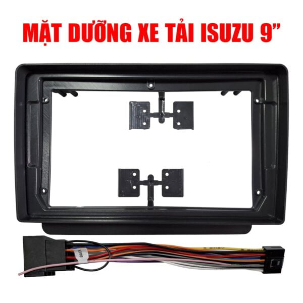 Mặt dưỡng xe tải độ chế màn Android 9 inch