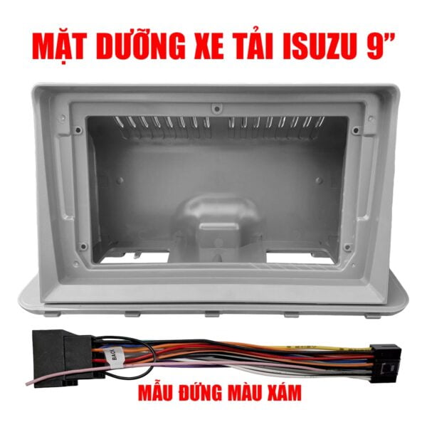 Mặt dưỡng xe tải độ chế màn Android 9 inch